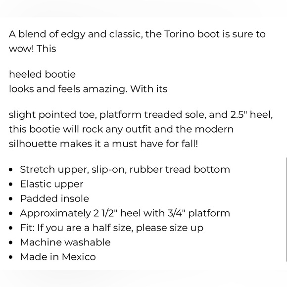 Charleston Shoe Co. Torino Tan Perforated Ankle Boots, NIB, Sz 8 - Picture 4 of 4